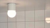 Потолочное освещение для ванной комнаты — фото