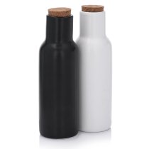 Набір ємностей для олії та оцту Duka OLJA 300 мл | Білий чорний