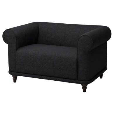 IKEA Кресло мягкое VISKAFORS Черный (ИКЕА ВИСКАФОРС) 99443292