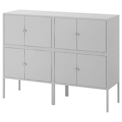 IKEA Комбинация шкафов подвесных LIXHULT (ИКЕА LIXHULT) 29279186