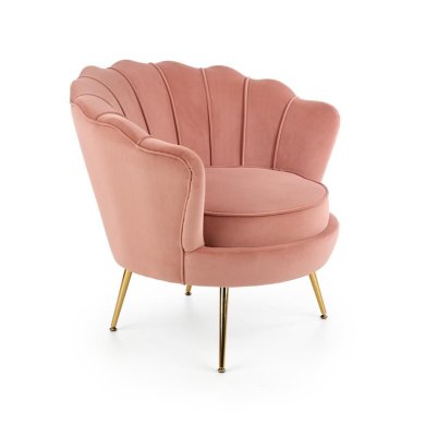 Крісло м'яке Halmar Amorinito Світло-рожевий V-CH-AMORINITO-FOT-J.RÓŻOWY