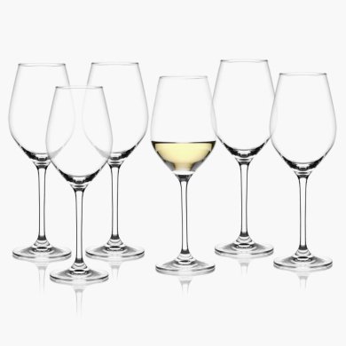 Набор бокалов для белого вина Duka Aspen 360 мл | Прозрачный 1219912