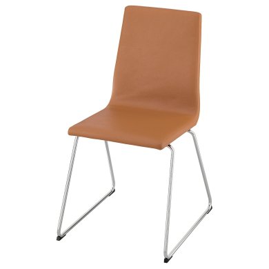 IKEA Обеденный стул LILLANAS Коричневый (ИКЕА ЛИЛЬЯНАС) 40534802