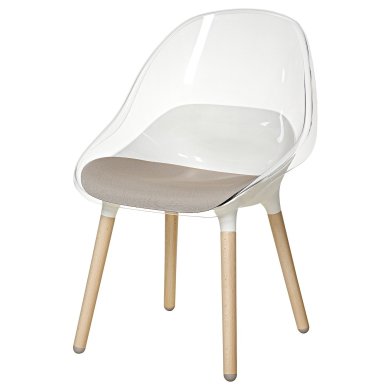 IKEA Обеденный стул BALTSAR Белый (ИКЕА БАЛЦАР) 50532143