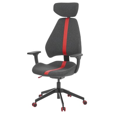IKEA Геймерское кресло GRUPPSPEL Серый (ИКЕА ГРУППСПЕЛ) 10507584