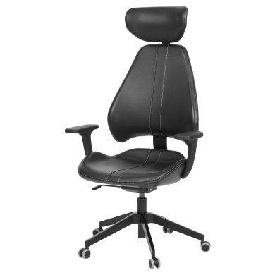 IKEA Геймерське крісло GRUPPSPEL Чорний (ИКЕА ГРУППСПЕЛ) 50507558