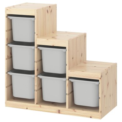 IKEA Стеллаж с контейнерами TROFAST (ИКЕА ТРОФАСТ) 89329372