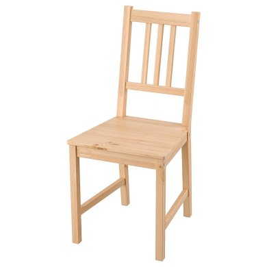 IKEA Обідній стілець PINNTORP Дерево (ИКЕА ПИННТОРП) 00590480