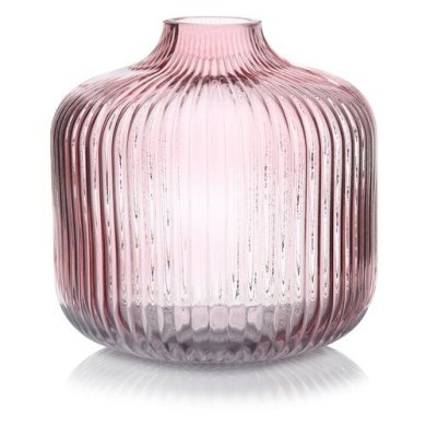 Ваза Duka Glass | Рожевий 2220652