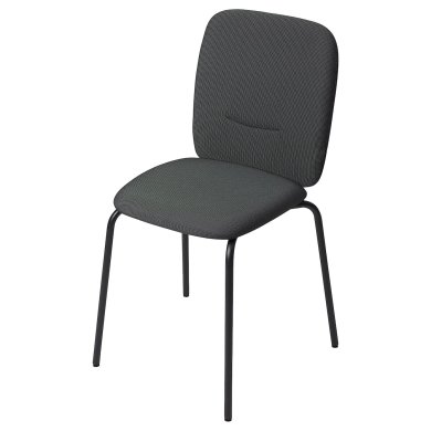 IKEA Обеденный стул PABODA Черный (ИКЕА ПАБОДА) 40546046