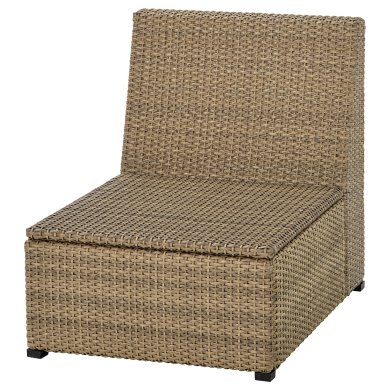 IKEA Садове крісло SOLLERON Коричневий (ИКЕА СОЛЛЕРОН) 60373624