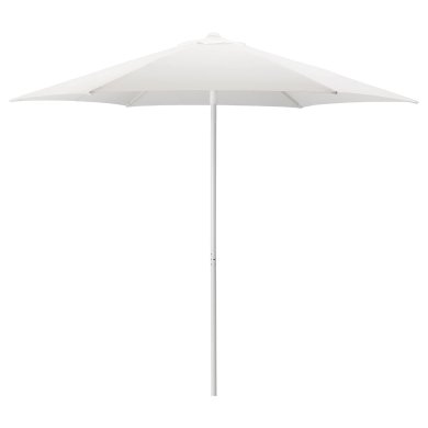 IKEA Садова парасоля HOGON 270 см Білий (ИКЕА ХЁГЁН) 20411430