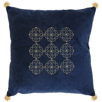 Декоративная подушка Duka Sensu | Темно-синий / Принт 2220861