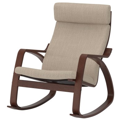 IKEA Кресло-качалка POANG Бежевый (ИКЕА ПОАНГ) 49429180
