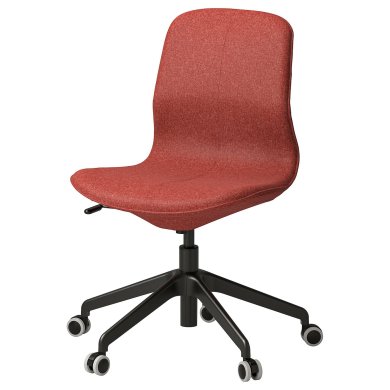 IKEA Офисное кресло LANGFJALL Красный (ИКЕА ЛАНГФЬЯЛЛЬ) 09506062