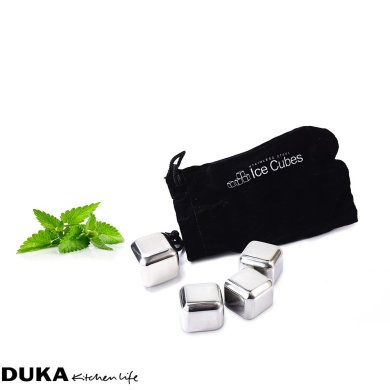 Кубики для охолодження віскі DUKA BAR | Сріблястий 1213837