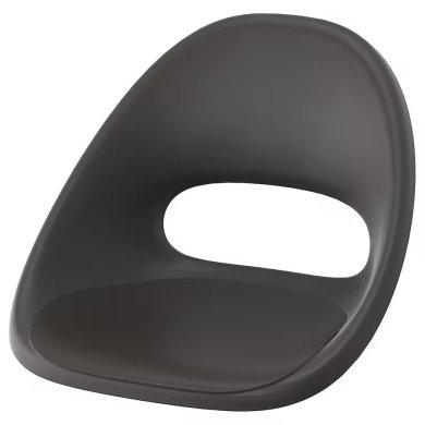 IKEA Сиденье со спинкой ELDBERGET Темно-серый 20475097