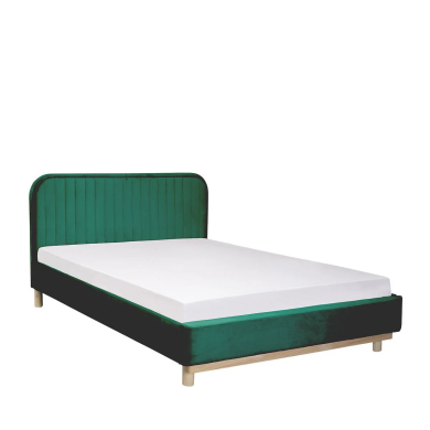 Ліжко Homla KARALIUS Welur 140x200 см | Зелений 207723