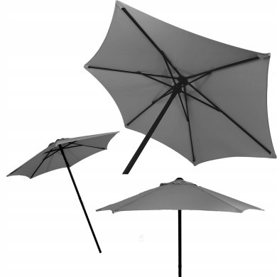 Садовый зонт Kontrast DETROIT 200 см Серый 5.06.27597