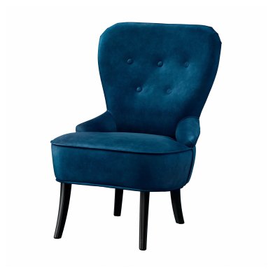 IKEA Кресло мягкое REMSTA Синий (ИКЕА REMSTA) 00484955