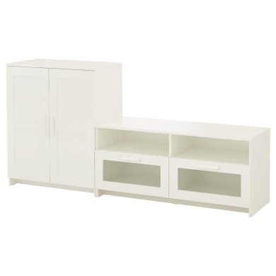 IKEA Комбинация под ТВ BRIMNES (ИКЕА БРИМНЕС) 59184337