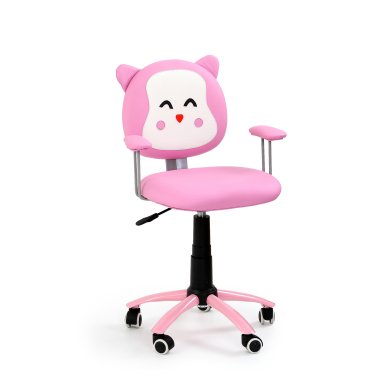 Поворотне крісло Halmar Kitty | Рожевий V-CH-KITTY-FOT