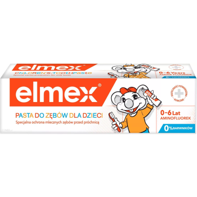 Детская зубная паста 0 до 6 лет Elmex 50 мл 4007965560101