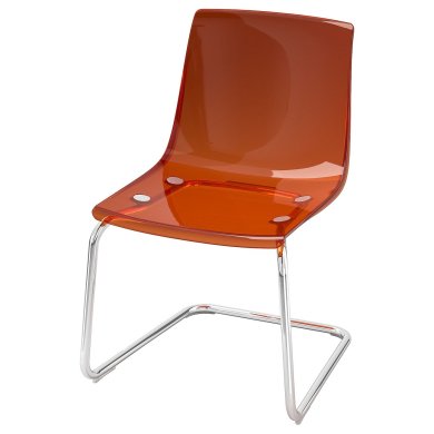 IKEA Обідній стілець TOBIAS Червоний (ИКЕА ТОБИАС) 90532589
