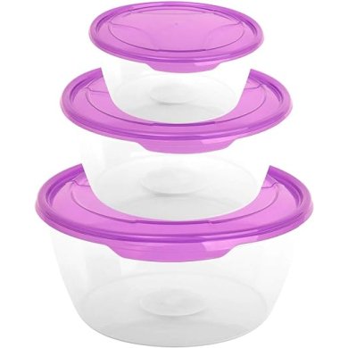 Набір контейнерів Chomik TREND BOX | Рожевий HOB021020/pink