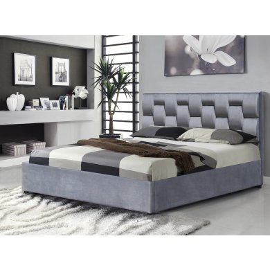Кровать Halmar Annabel | 160x200 / Серый V-CH-ANNABEL-LOZ