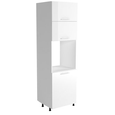 Высокий шкаф Halmar Vento DP-60/214 | Белый V-UA-VENTO-DP-60/214-BIAŁY