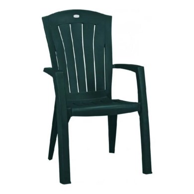 Садовий стілець Keter SANTORINI Темно-зелений 220570