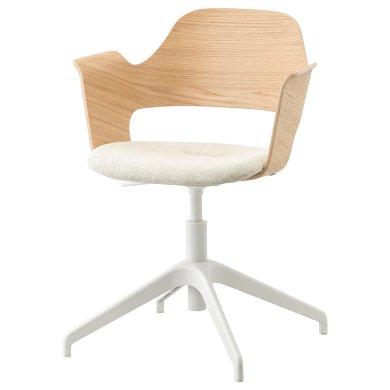 IKEA Офісне крісло FJALLBERGET Бежевий (ИКЕА FJALLBERGET) 80396422