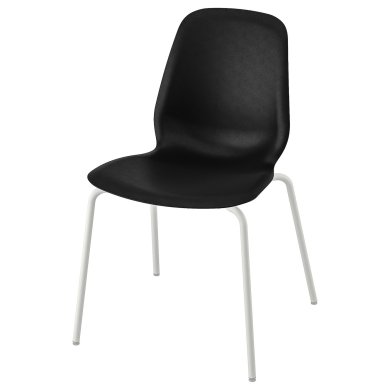IKEA Обідній стілець LIDAS Чорний (ИКЕА ЛИДАС) 59505569