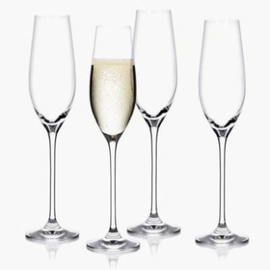 Набор бокалов для шампанского Duka Aspen 220 мл | Прозрачный 1217730