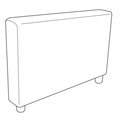 IKEA Каркас подлокотника дивана VIMLE (ИКЕА ВИМЛЕ) 50489494