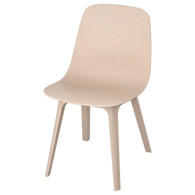 IKEA Обеденный стул ODGER Бежевый (ИКЕА Оджер) 60359996