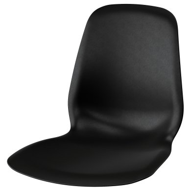 IKEA Сидіння зі спинкою LIDAS Чорний (ИКЕА ЛИДАС) 70552880