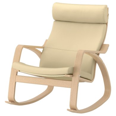 IKEA Крісло-качалка POANG Бежевий (ИКЕА ПОАНГ) 59551170