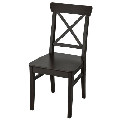IKEA Обідній стілець INGOLF Чорний (ИКЕА ИНГОЛЬФ) 60217822