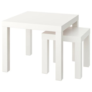 IKEA Комплект журнальных столиков LACK (ИКЕА НЕДОСТАТОК) 59442727