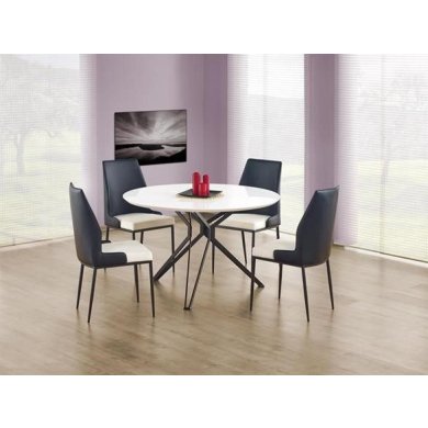 Стол обеденный Halmar Pixel | Белый / Черный V-CH-PIXEL-ST