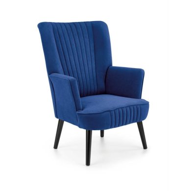 Кресло Halmar Delgado | Синий фото
