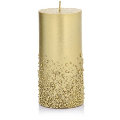 Свічка Duka Festlig Cylinder 15 см | Золотий 2221075