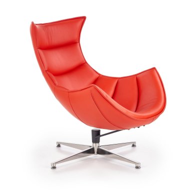 Кресло мягкое поворотное Halmar Luxor Красный V-CH-LUXOR-FOT-CZERWONY