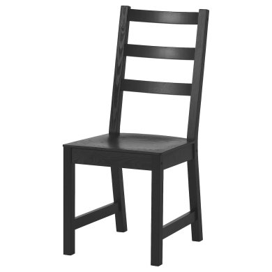 IKEA Обеденный стул NORDVIKEN Черный (ИКЕА НОРДВИКЕН) 40369109
