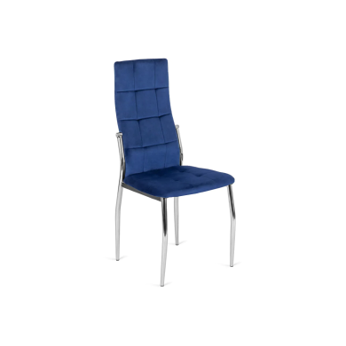 Обідній стілець Mebel Elit MOLLY Welur Синій ME.MOLLY/GR/CH/V/K