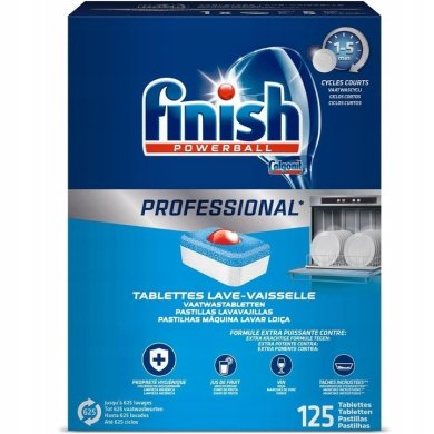 Таблетки для посудомоечных машин Finish Professional 125 шт. 4002448088844