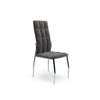 Обеденный стул Halmar K-416 Velvet Серый V-CH-K/416-KR-POPIEL