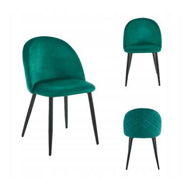 Обідній стілець Kontrast Sofia Зелений 5.90.26084